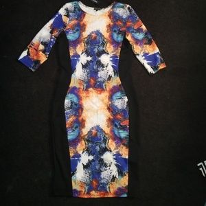 River Island Bodycon Midi Dress